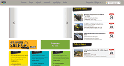 Desktop Screenshot of amsauctions.co.uk